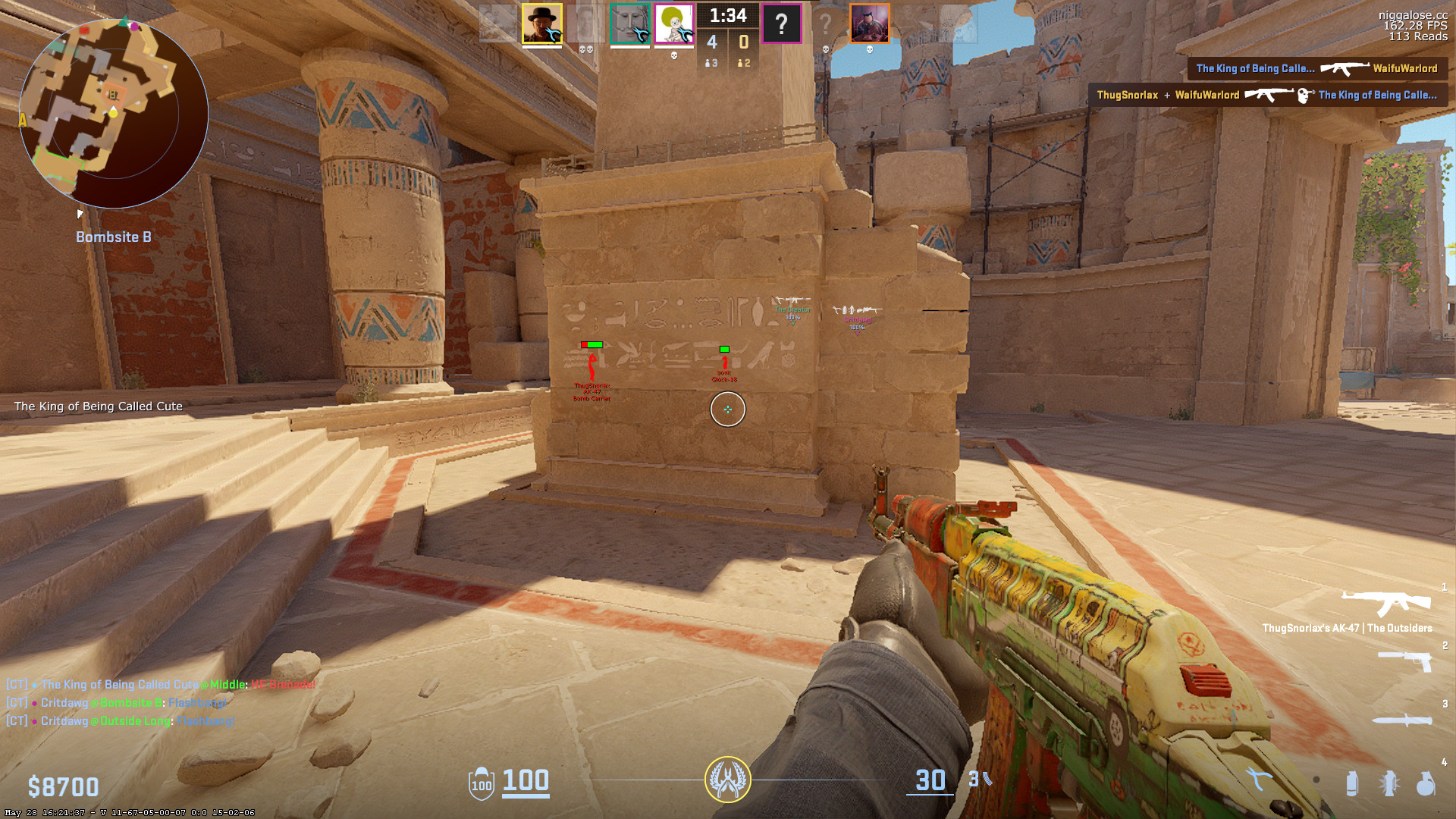 Niggalose in-game